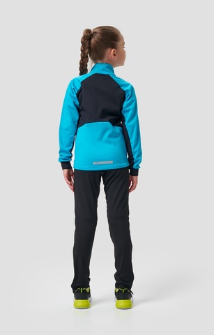 Детский лыжный разминочный костюм Nordski Jr Core breeze-black