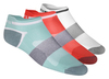 Комплект носков женский Asics 3ppk Lyte Sock белые-красные-голубые - 1