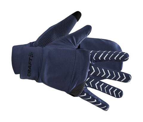 Беговые перчатки трансформер Craft ADV Lumen Hybrid синие