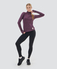 Женский утепленный лонгслив Nordski Impulse plum - 10
