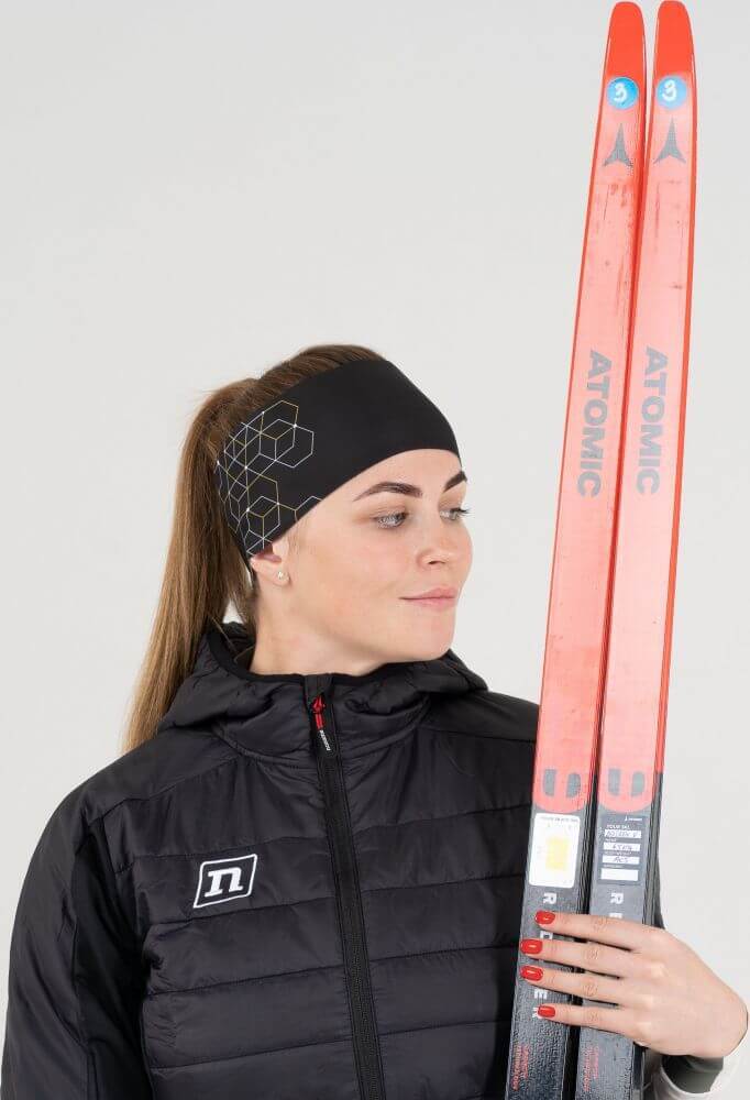 Повязка Noname Frost Headband 21 black-yellow - 3