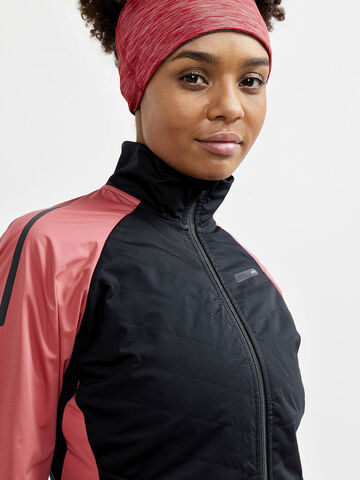 Женская лыжная куртка Craft Storm Balance черный-розовый