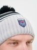 Лыжная шапка Nordski Severe black-grey-white - 5