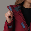 Nordski Mount лыжная утепленная куртка женская бордо - 6