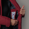 Nordski Mount лыжная утепленная куртка женская бордо - 7