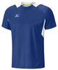 Mizuno Trad Tee мужская беговая футболка синяя - 1