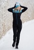 Детский разминочный лыжный костюм Nordski Jr Drive black-mint - 2