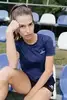 Женская спортивная футболка Nordski Run темно-синяя - 9