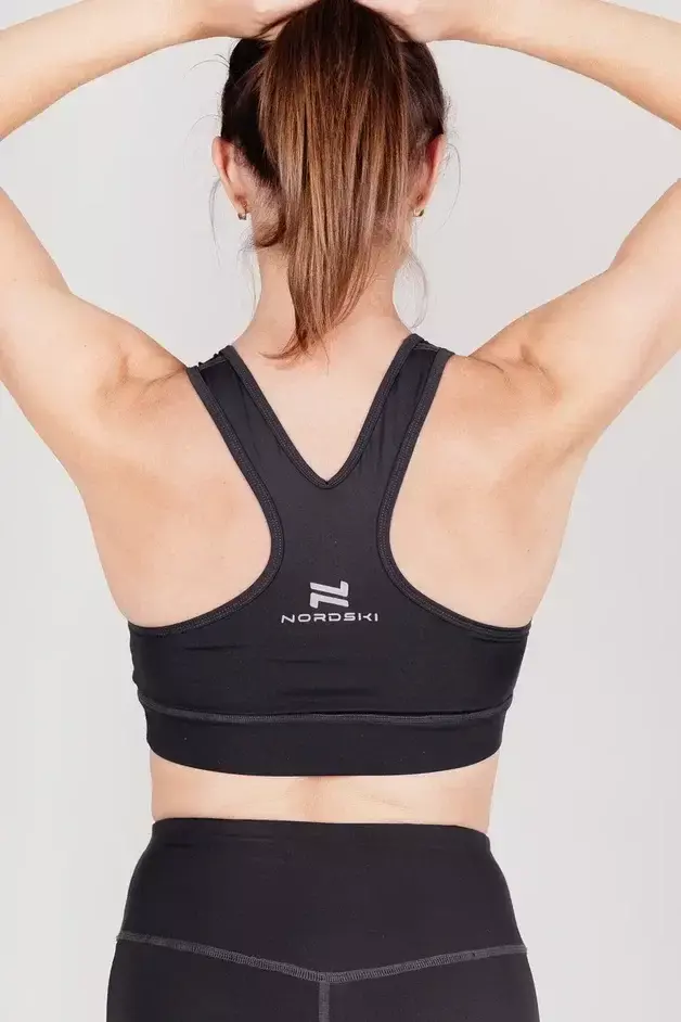Женский комплект для тренировок Nordski Pro Energy black - 4