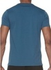 Asics Camou Logo SS Top Мужская футболка синяя - 3