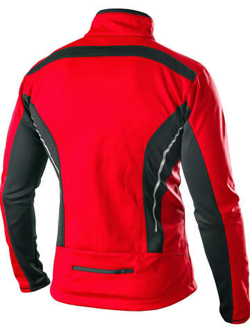 Victory Code Dynamic Warm разминочный лыжный костюм со спинкой red