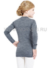 Термобелье футболка Norveg Soft для детей с длинным рукавом серая - 1