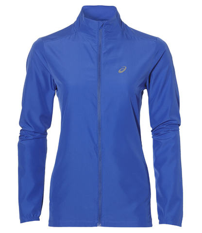 Куртка для бега женская Asics Jacket синяя