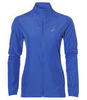 Куртка для бега женская Asics Jacket синяя - 3