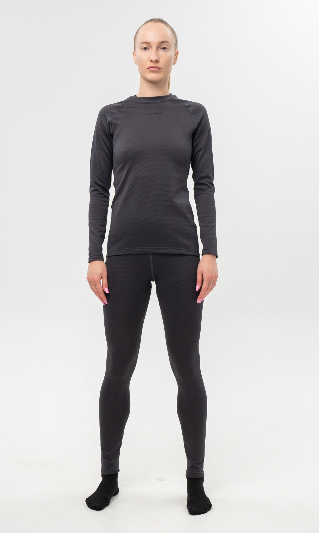 Женский комплект термобелья Nordski Intense grey
