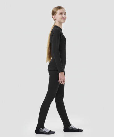 Детский комплект теплого термобелья Nordski Jr. X-Warm black