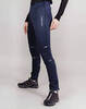 Nordski Premium разминочные лыжные брюки женские blueberry - 2