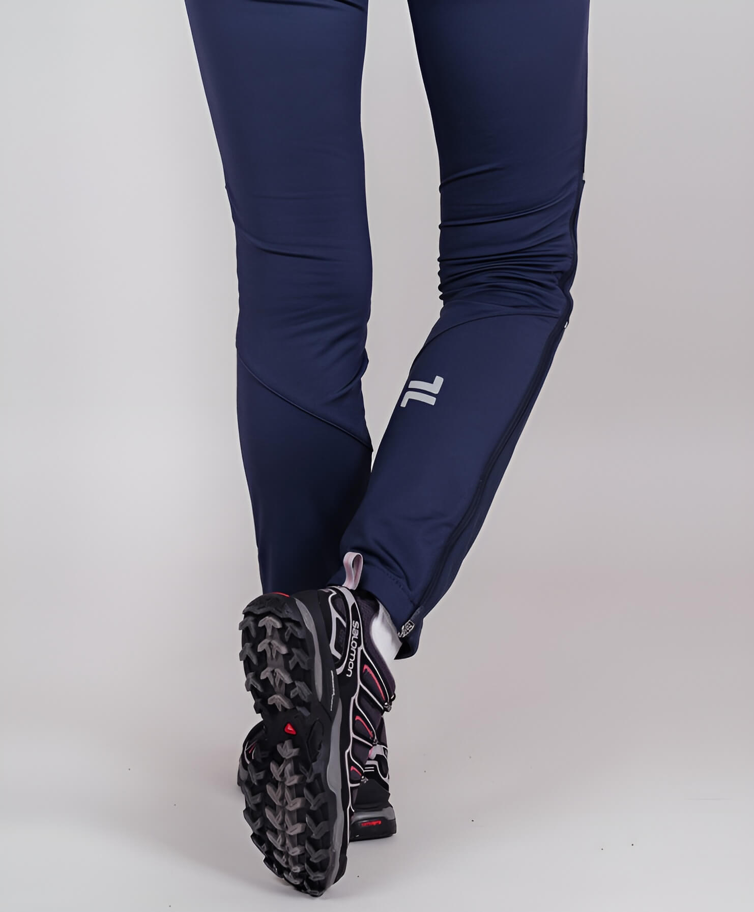 Nordski Premium разминочные лыжные брюки женские blueberry - 7