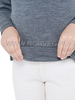 Термобелье футболка Norveg Soft для детей с длинным рукавом серая - 3
