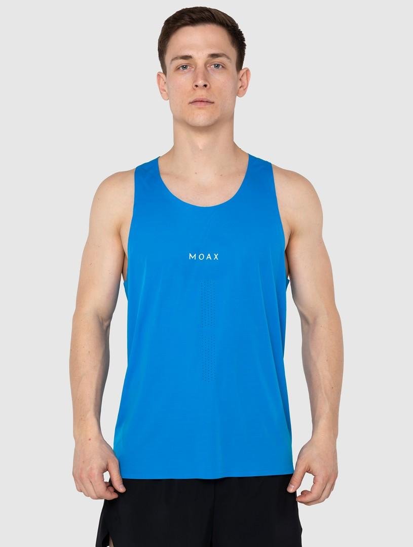 Мужская спортивная майка Moax Speed Pro синяя