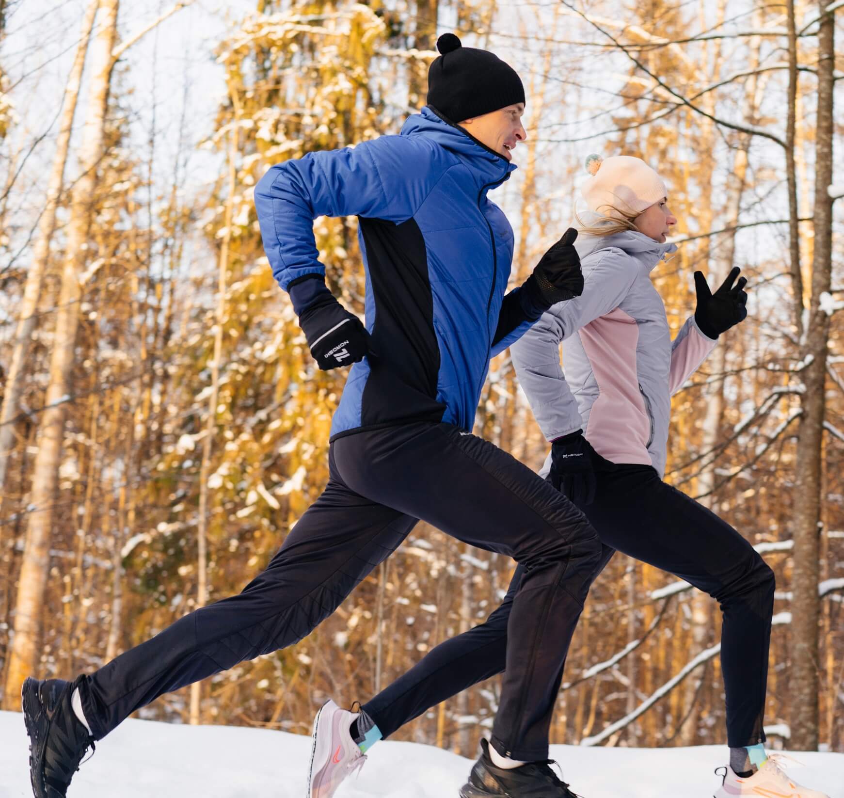 УЦЕНКА-Мужские тренировочные лыжные брюки Nordski Hybrid Warm - 13