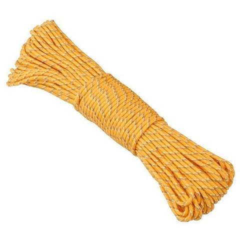 AceCamp Polypro Rope 5 мм x 10 м люминесцентная веревка желтая