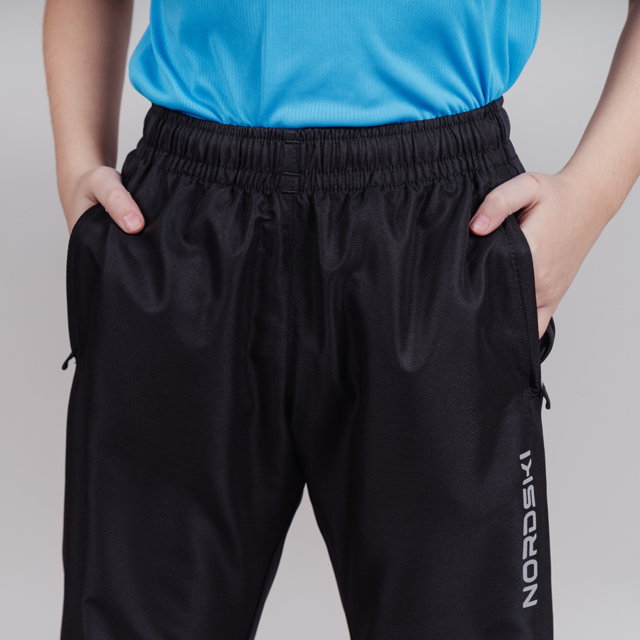 Nordski Jr Sport костюм для бега детский red-blue - 11