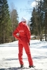 Nordski Россия женский прогулочный костюм Red - 2