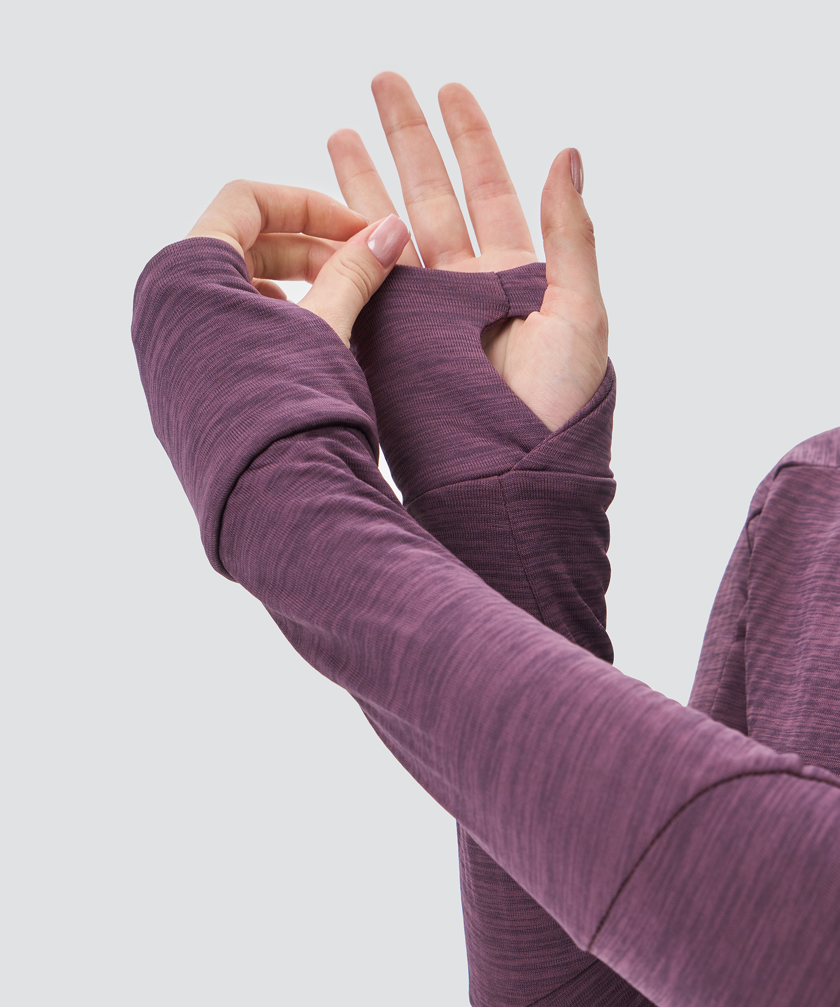 Женский утепленный лонгслив Nordski Impulse plum - 6