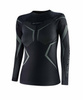 Женский термолонгслив Brubeck Dry черный-графитовый - 3