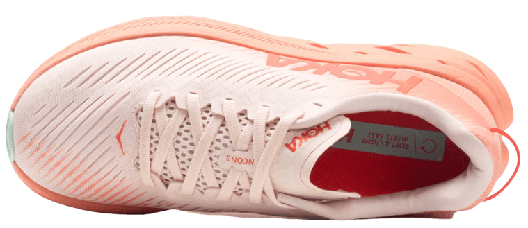Женские кроссовки для бега Hoka One One Rincon 3 розовые - 3