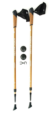 Kaiser Sport Nordic Walking Gold телескопические палки для скандинавской ходьбы