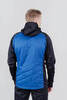 Мужская тренировочная куртка с капюшоном Nordski Hybrid Hood black-blue - 2