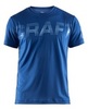 Craft Prime Run Logo мужская беговая футболка 2018 BLUE - 3