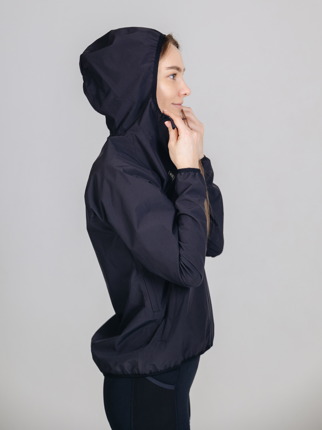 Женская ветрозащитная куртка Noname Storm Jacket 26 WOS black - 4