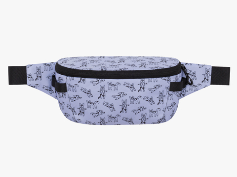 Повседневная сумка на пояс Enklepp Lamel Waist Bag retro cats