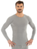 Термобелье мужское Brubeck Comfort Wool рубашка серая - 1