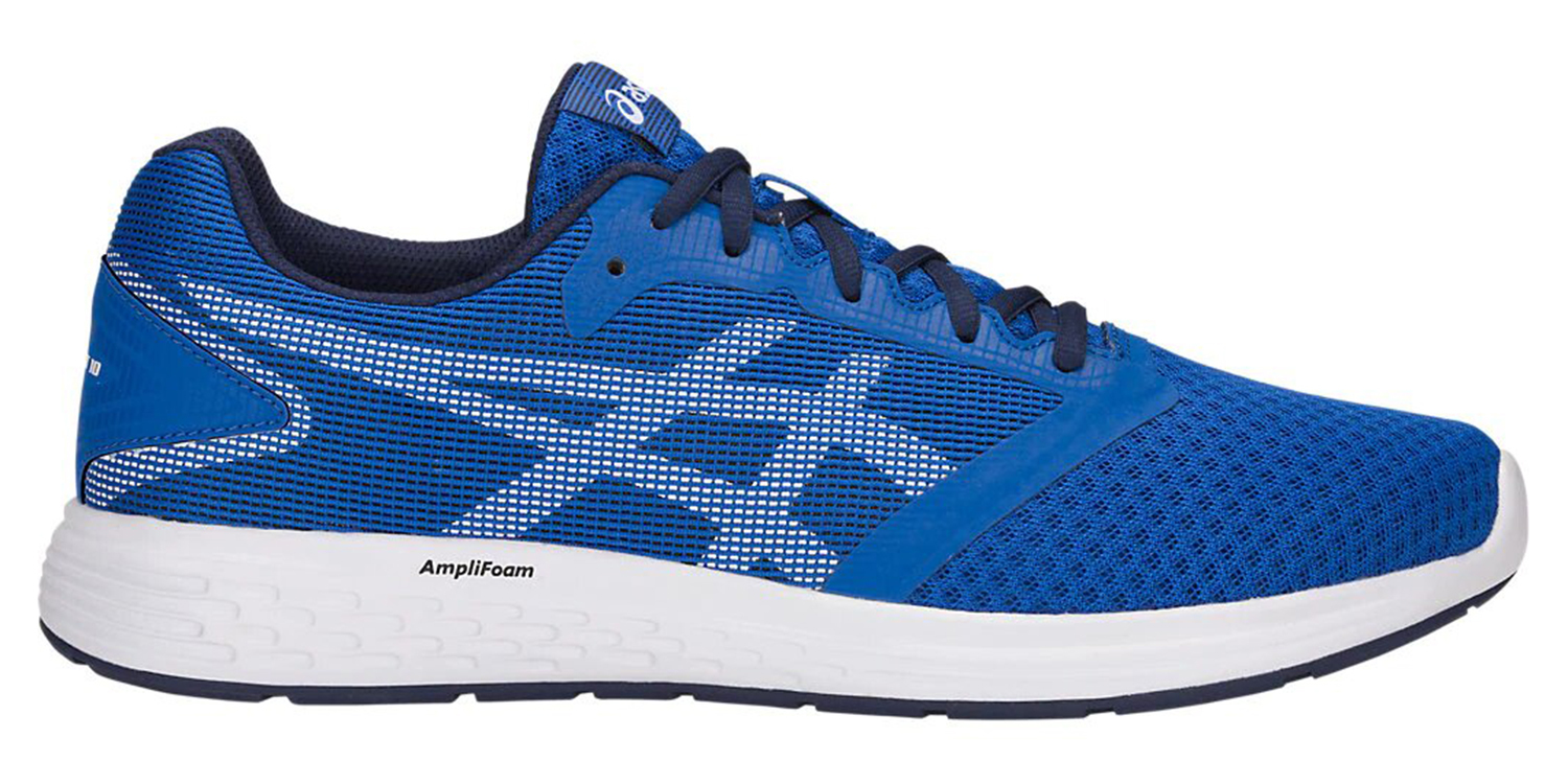 Мужские кроссовки для бега Asics Patriot 10 1011A131-402 в  интернет-магазине Five-sport с доставкой по Москве и РФ