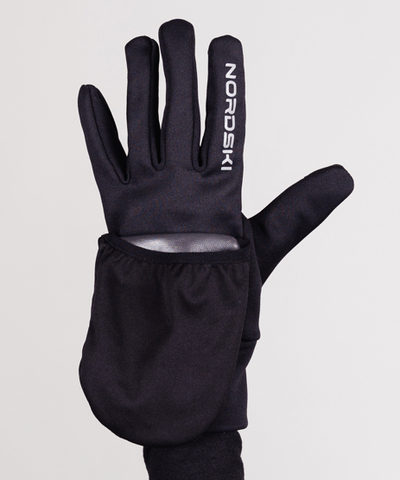 Перчатки-варежки Nordski Run black