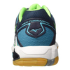 Mizuno Wave Tornado X2 мужские волейбольные кроссовки синие-зеленые - 3