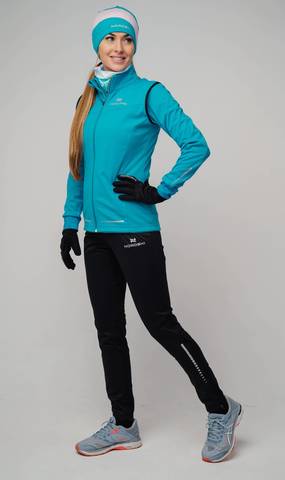 Nordski Pro разминочные лыжные брюки женские