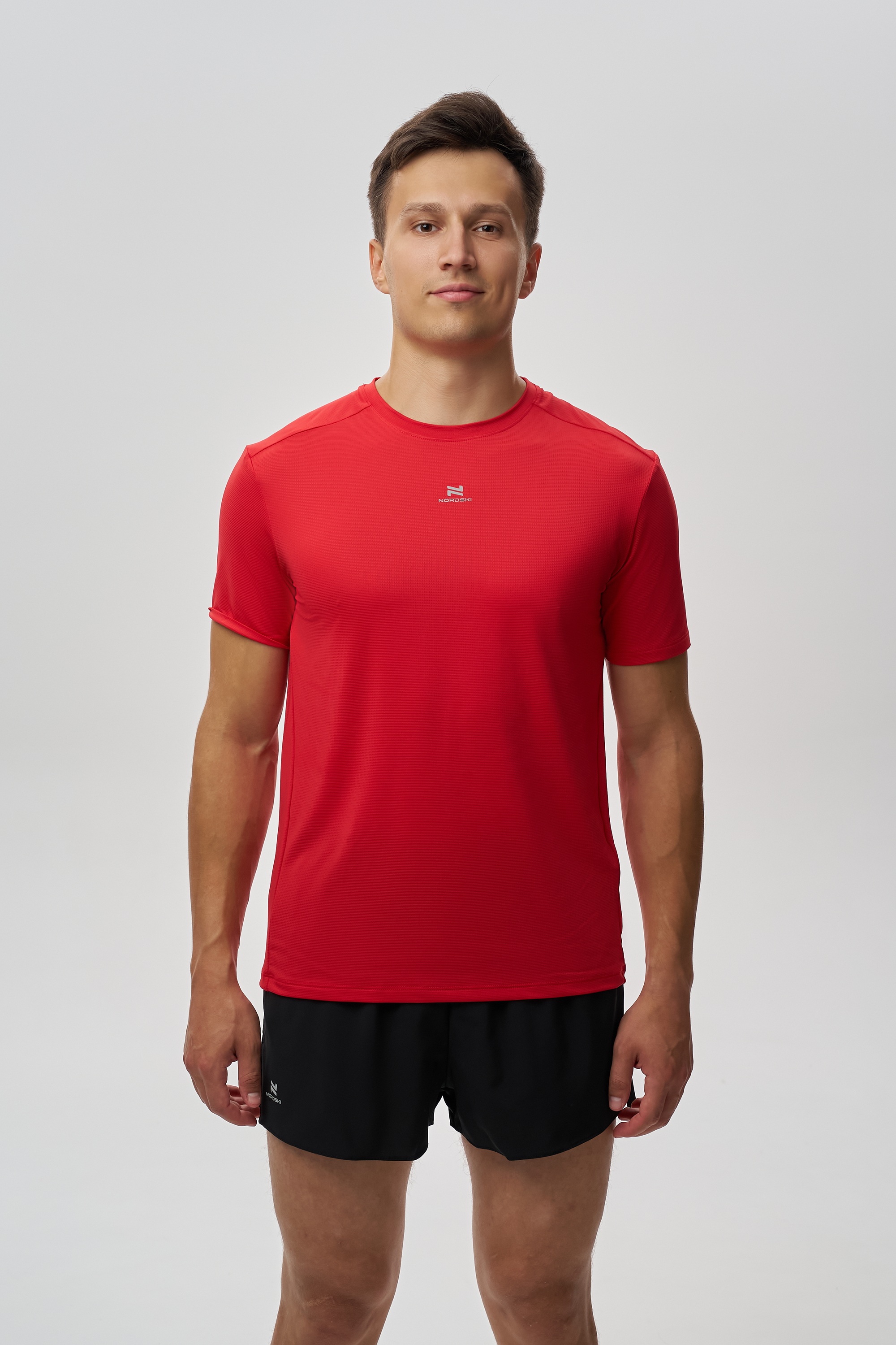 Мужской комплект для тренировок Nordski Run 2.0 red-black