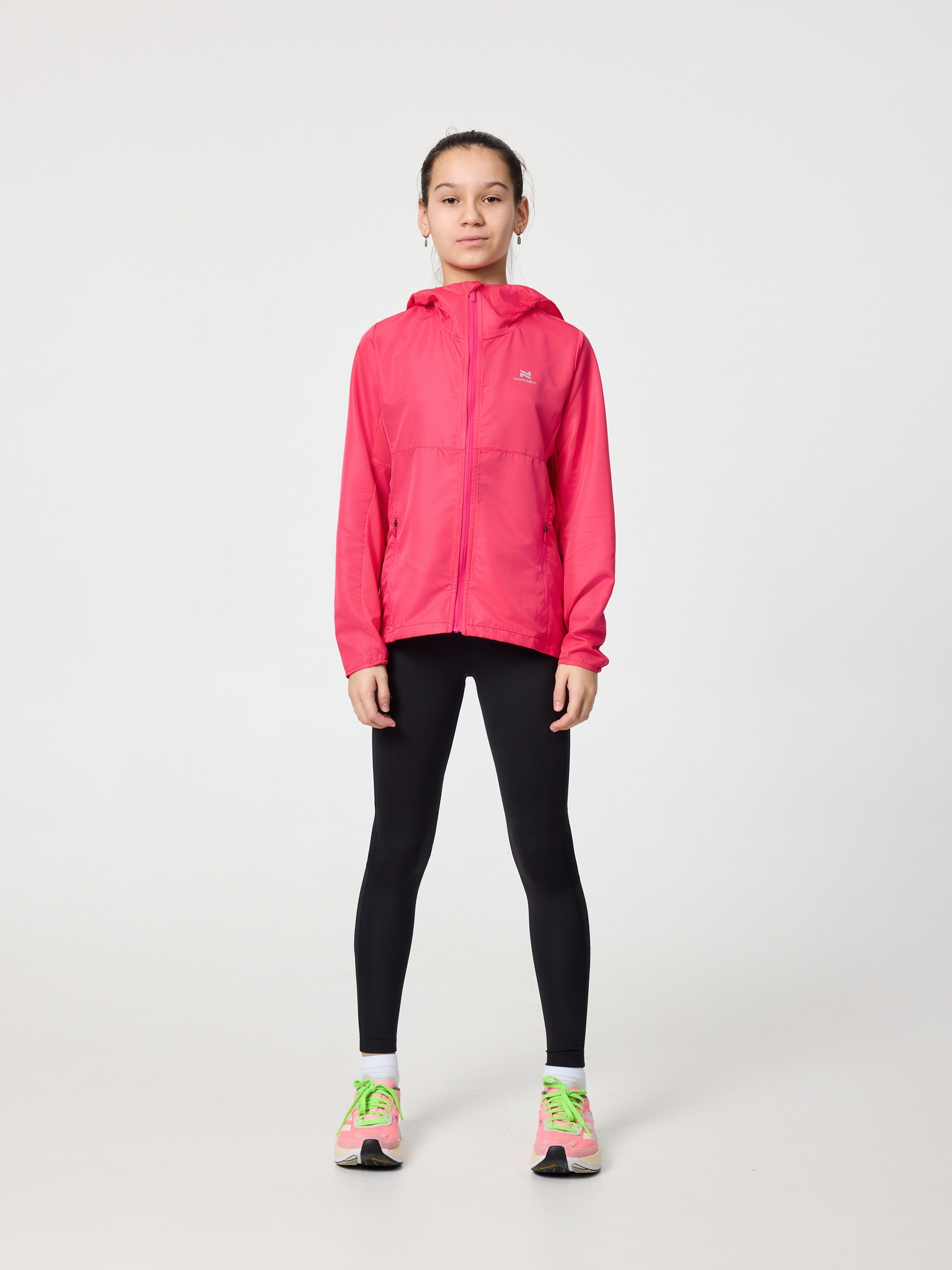 Детская куртка для бега Nordski Jr Run pink - 8