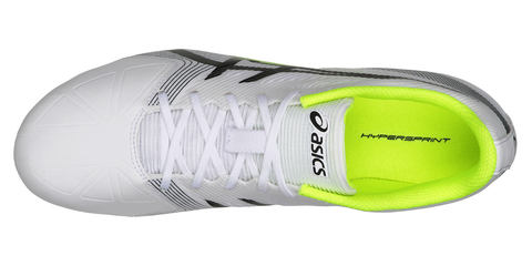Asics Hyper Sprint 6 легкоатлетические шиповки для спринта белые