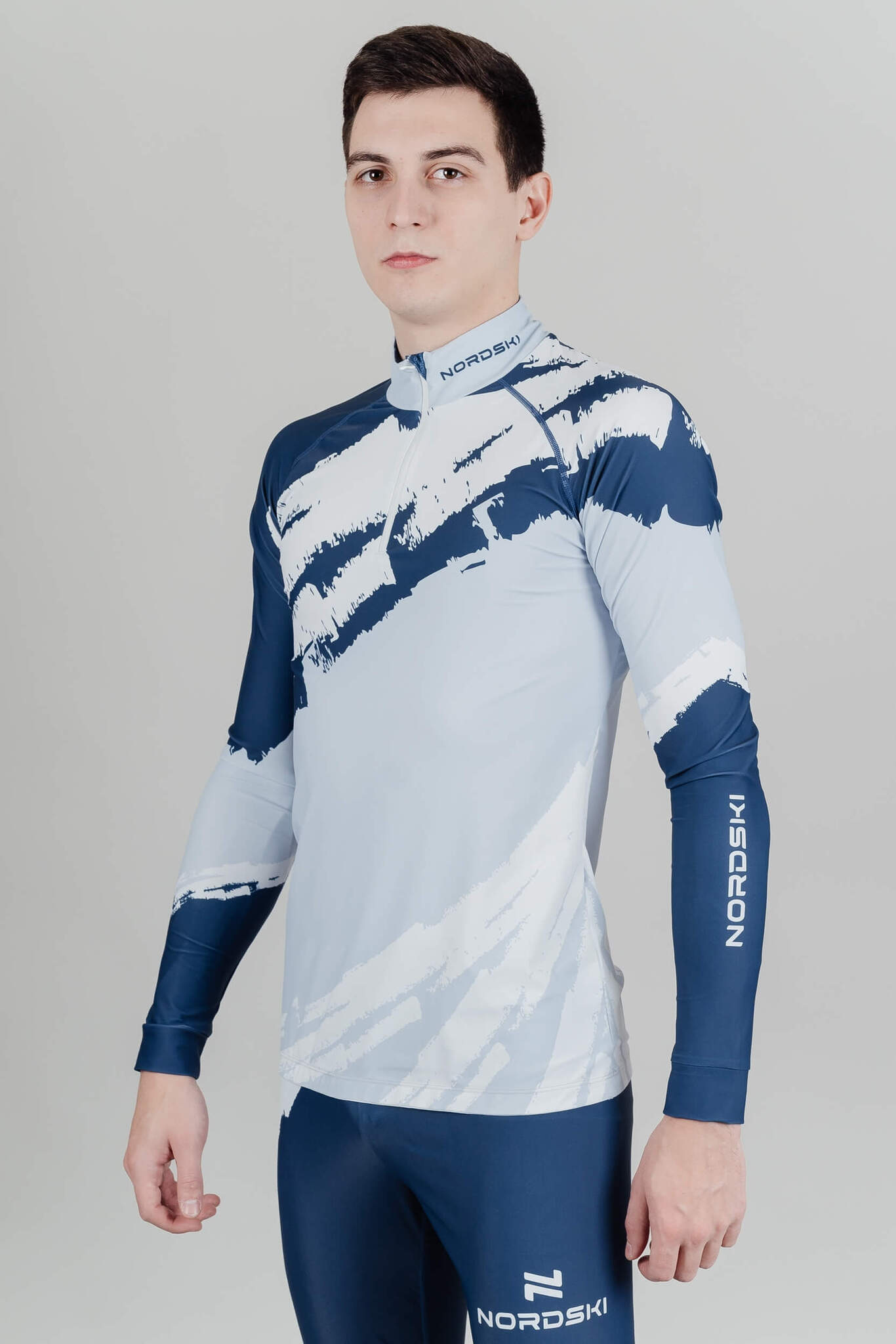 Лыжный гоночный костюм Nordski Premium унисекс pearl blue - 4