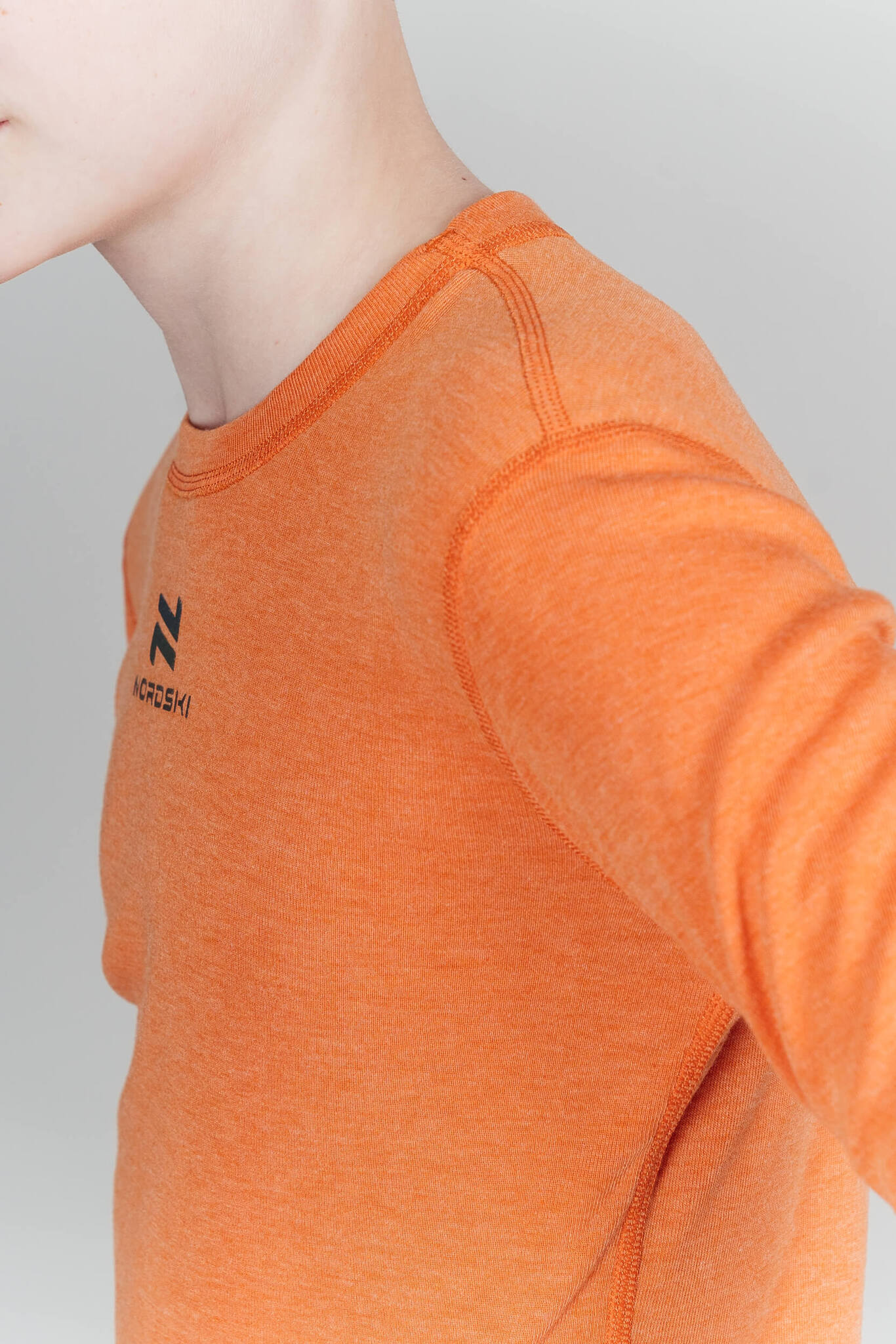 Детское термобелье комплект Nordski Soft orange-green - 6