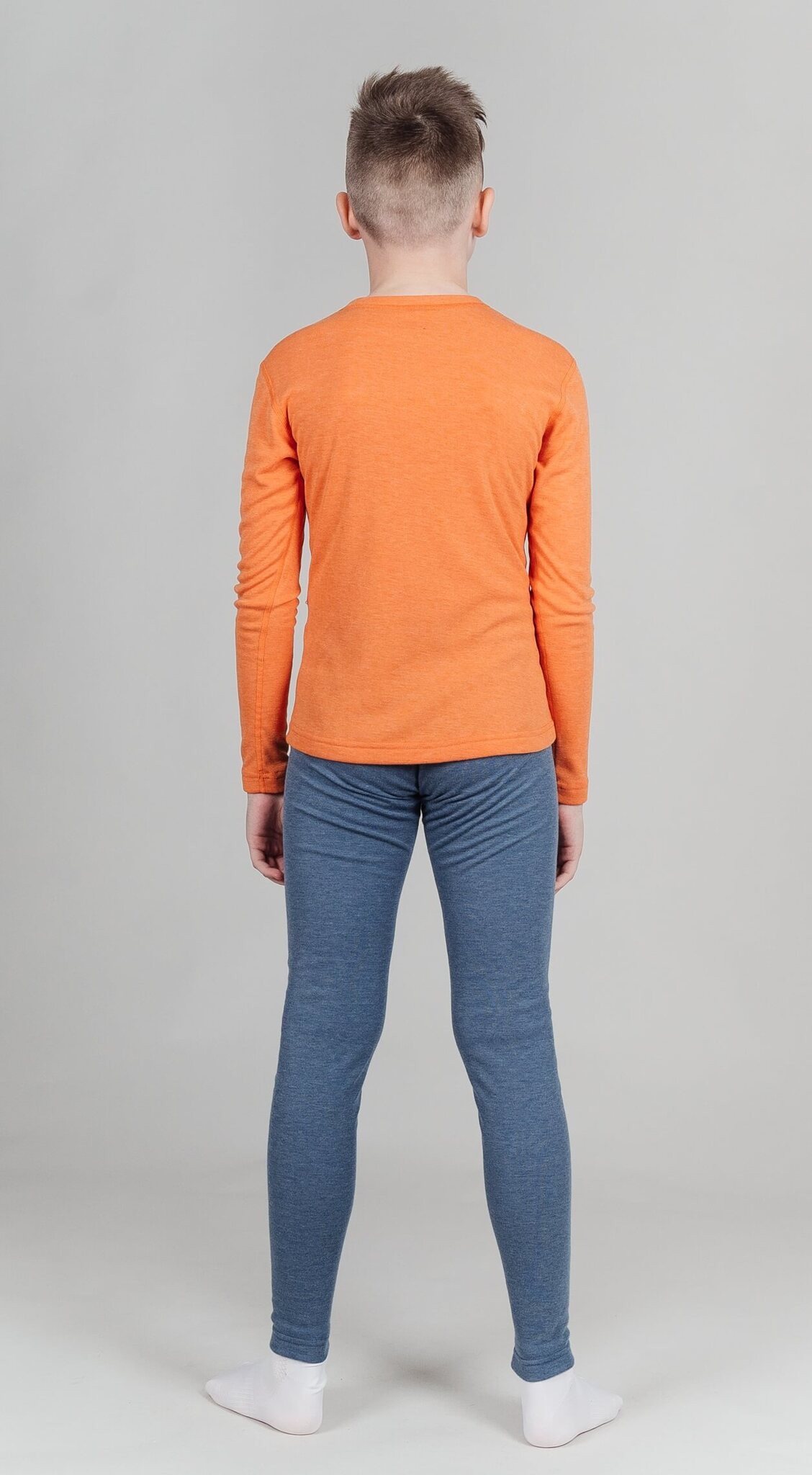 Детское термобелье комплект Nordski Soft orange-green - 3