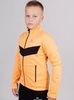 Детская утепленная беговая куртка Nordski Jr Base orange - 3