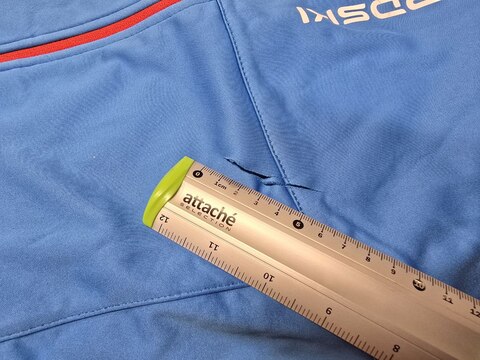 УЦЕНКА-Nordski Premium лыжная куртка мужская синяя-красная