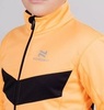 Детская утепленная разминочная куртка Nordski Jr Base orange - 5